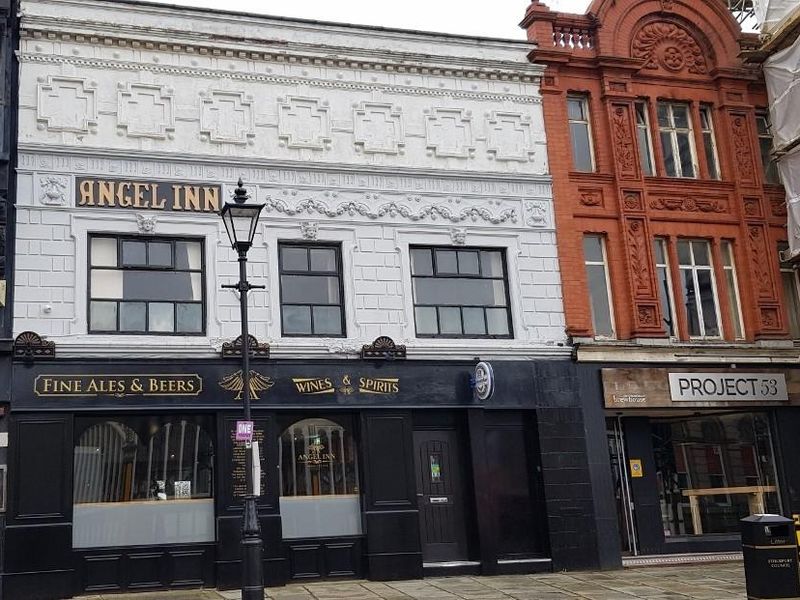 Stockport - Angel Inn and Project 53 2021 02. (Pub, External, Key). Published on 24-03-2021