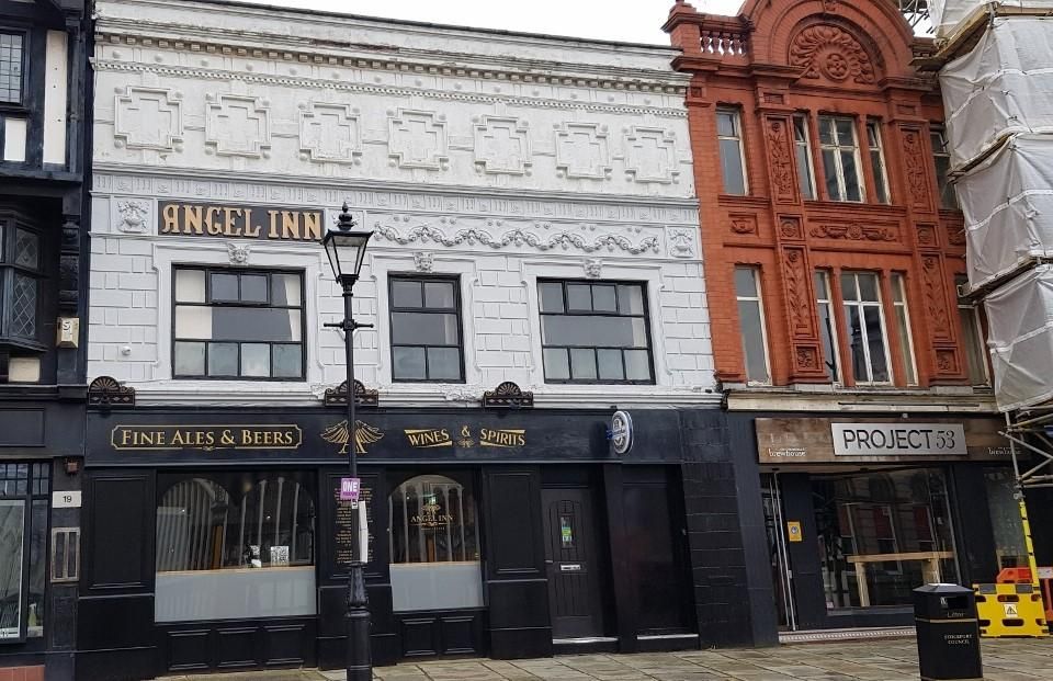 Stockport - Angel Inn and Project 53 2021 02. (Pub, External, Key). Published on 24-03-2021