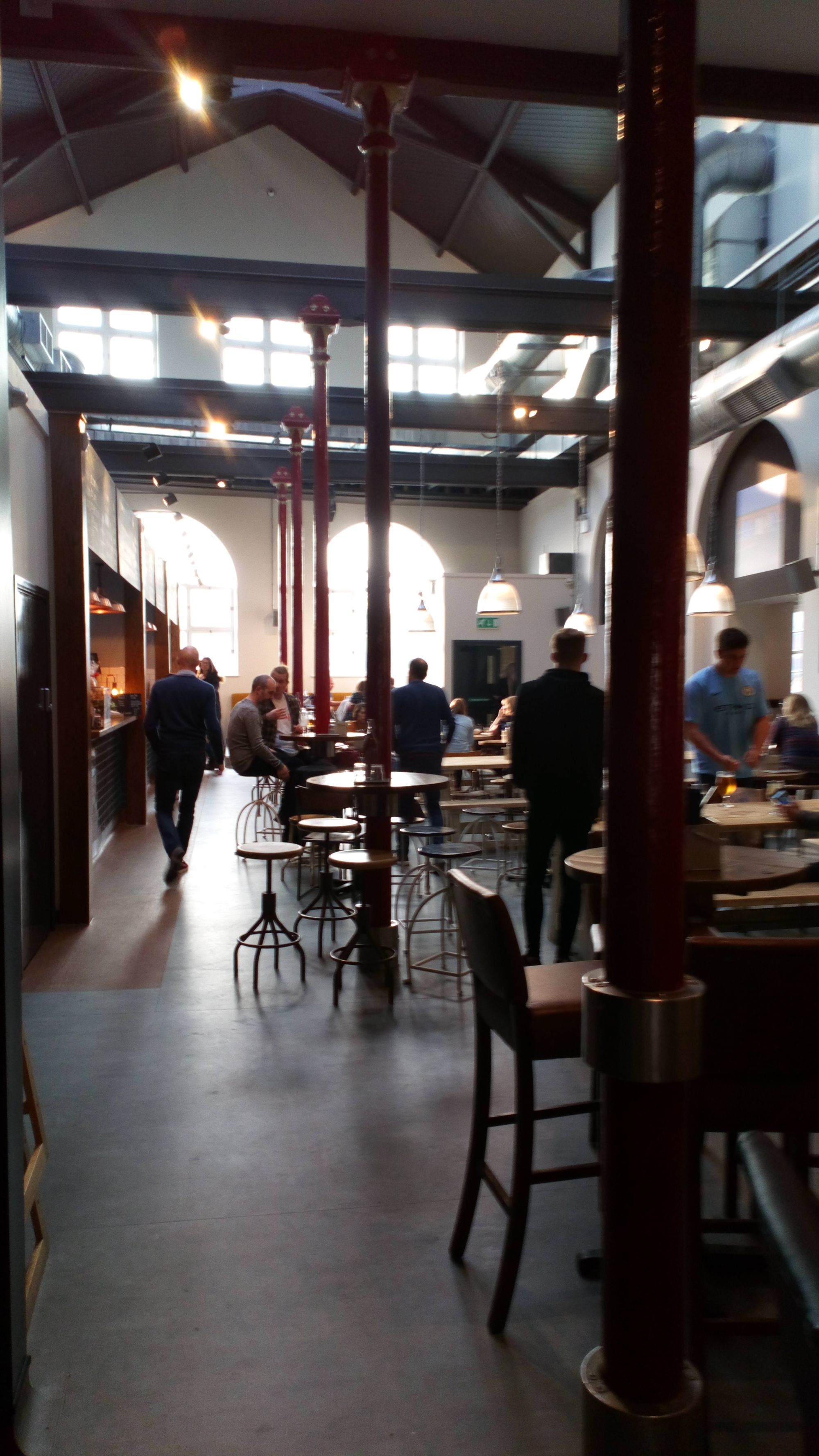 Produce Hall interior - Stockport 2019. (Pub, Bar). Published on 17-04-2019