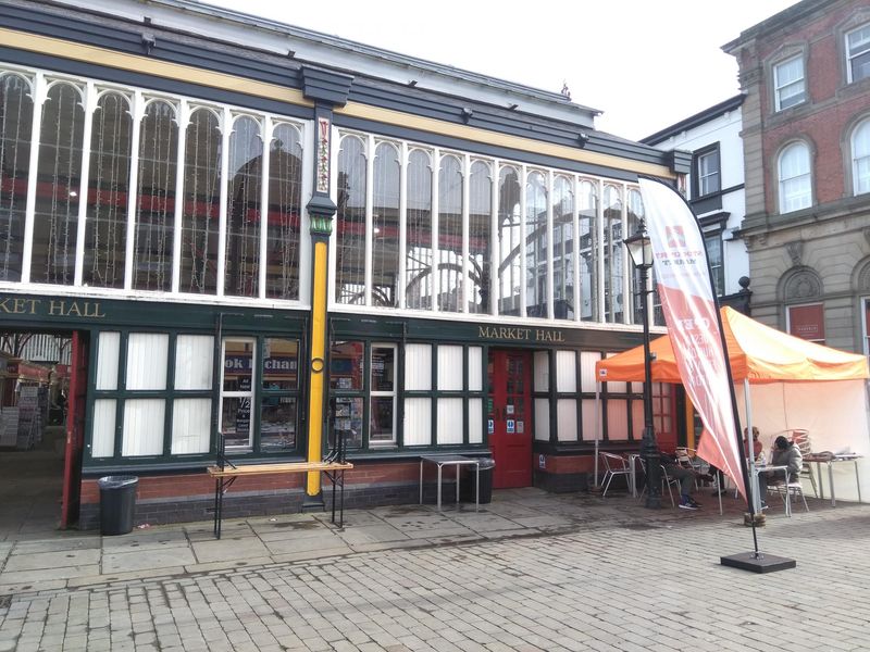Stockport - Corner Bar Market Hall 2019. (Pub, External). Published on 13-10-2019