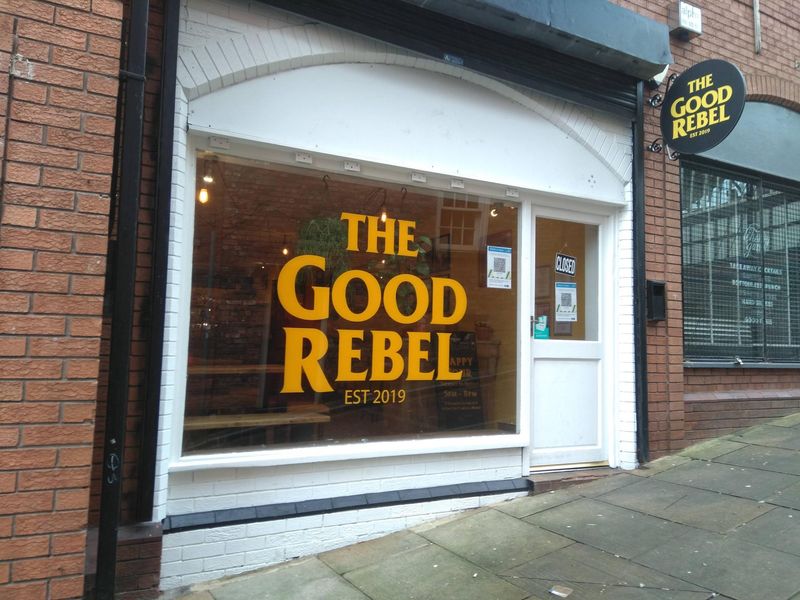Stockport - Good Rebel 2022-02-07. (Pub, External, Key). Published on 07-02-2022