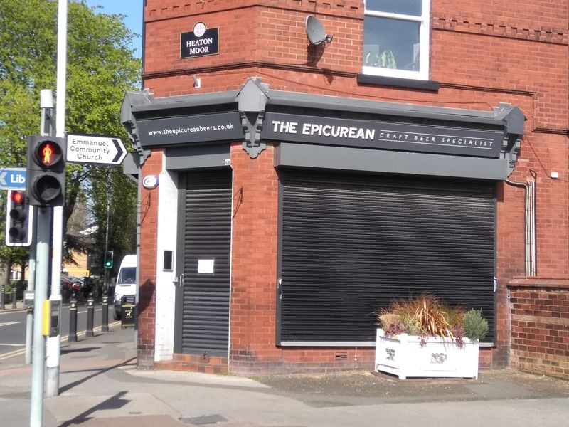 Heaton Moor - Epicurean 2020. (Pub, External, Key). Published on 07-04-2020