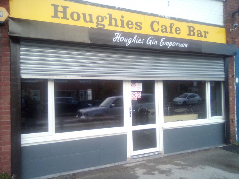 Heald Green - Houghies Cafe Bar 2021 11 10. (Pub, External, Key). Published on 05-12-2021