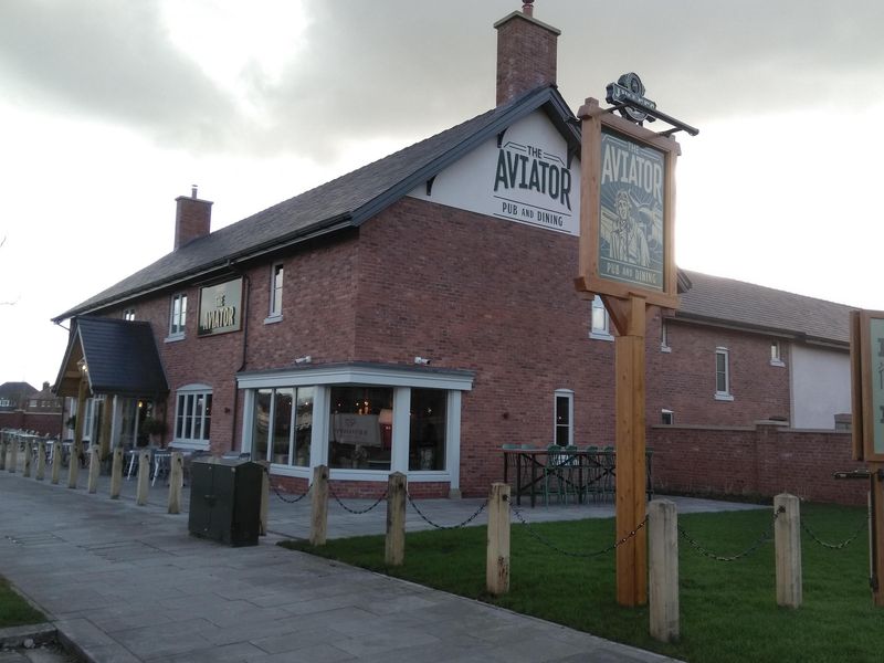 Woodford - Aviator 2022 02 25. (Pub, External, Sign, Key). Published on 26-02-2022 