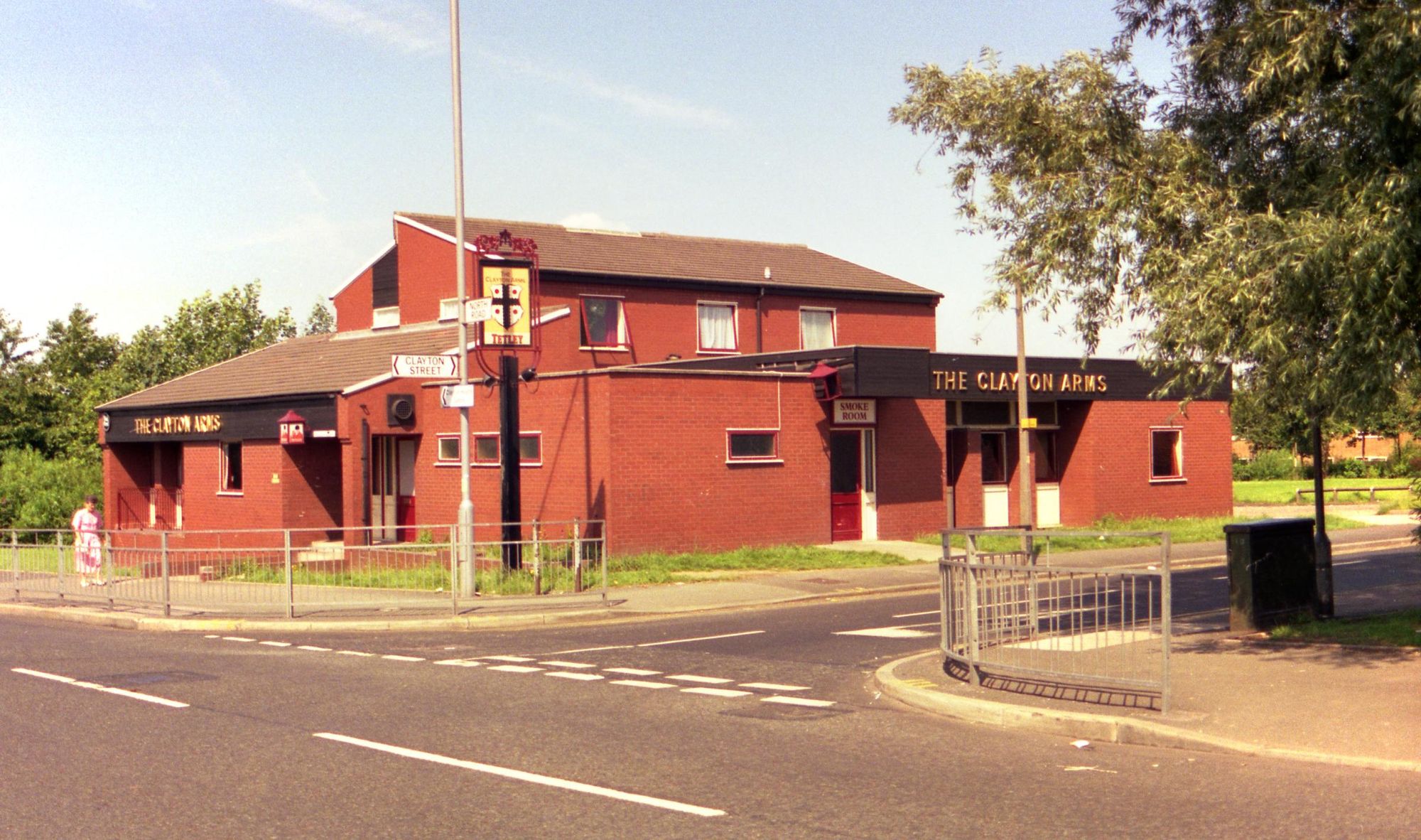 Clayton - Clayton Arms 1991. (Pub, External, Key). Published on 26-12-2024