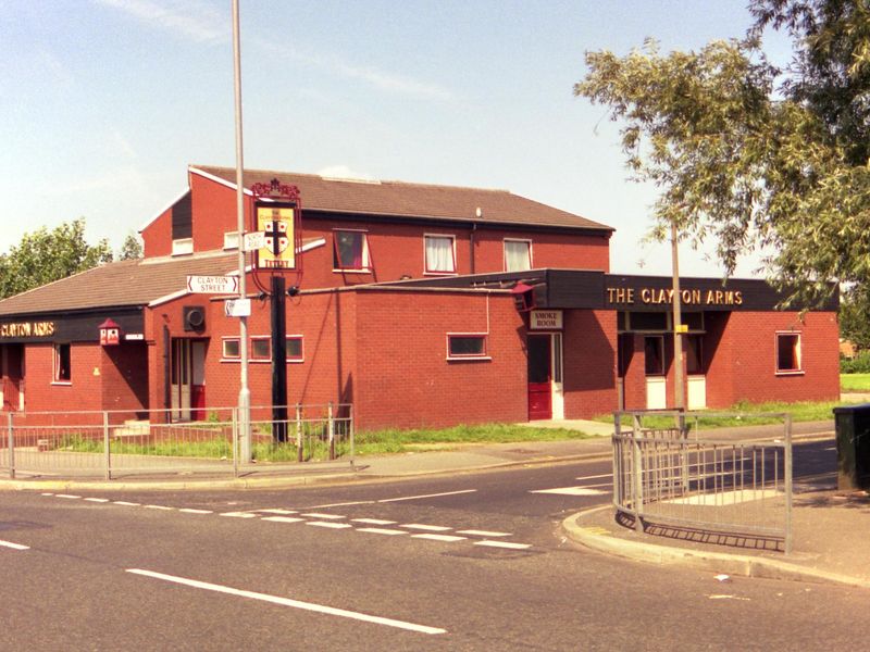 Clayton - Clayton Arms 1991. (Pub, External, Key). Published on 26-12-2024 