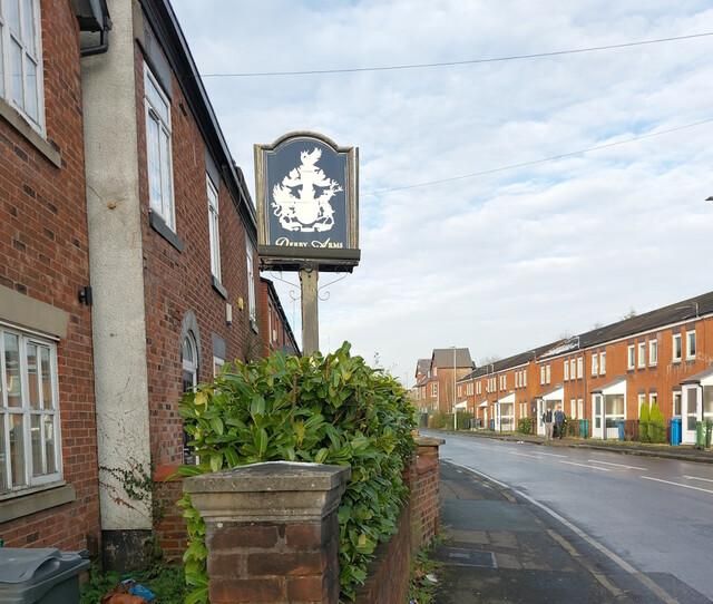 Ladybarn - Derby Arms sign 2025. (Pub, Sign). Published on 17-02-2025