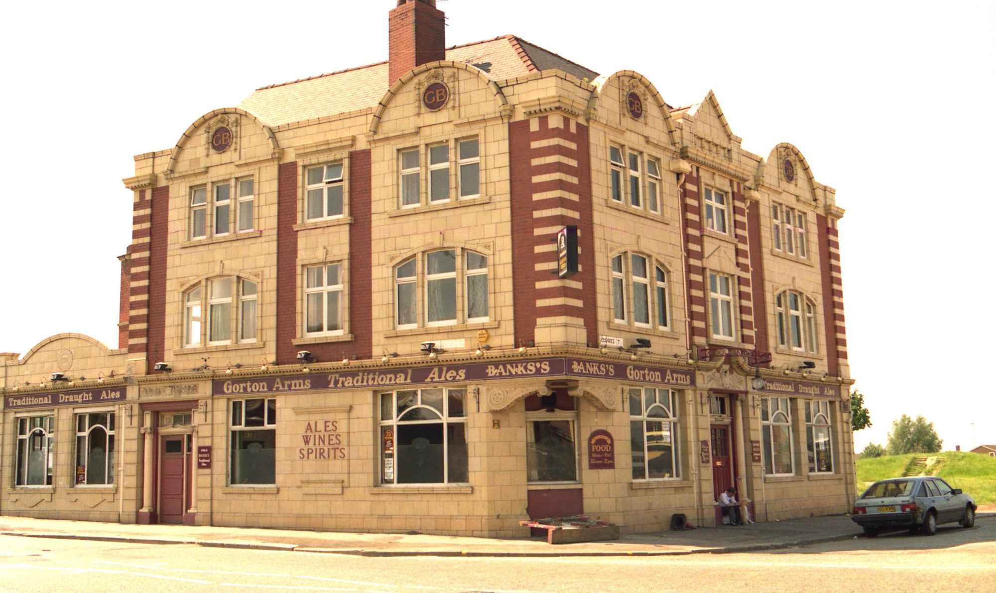 Gorton - Gorton Arms 1991. (Pub, External, Key). Published on 30-12-2024