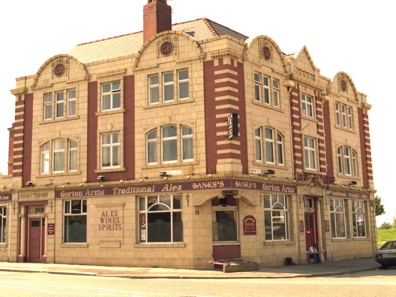 Gorton - Gorton Arms 1991. (Pub, External, Key). Published on 30-12-2024
