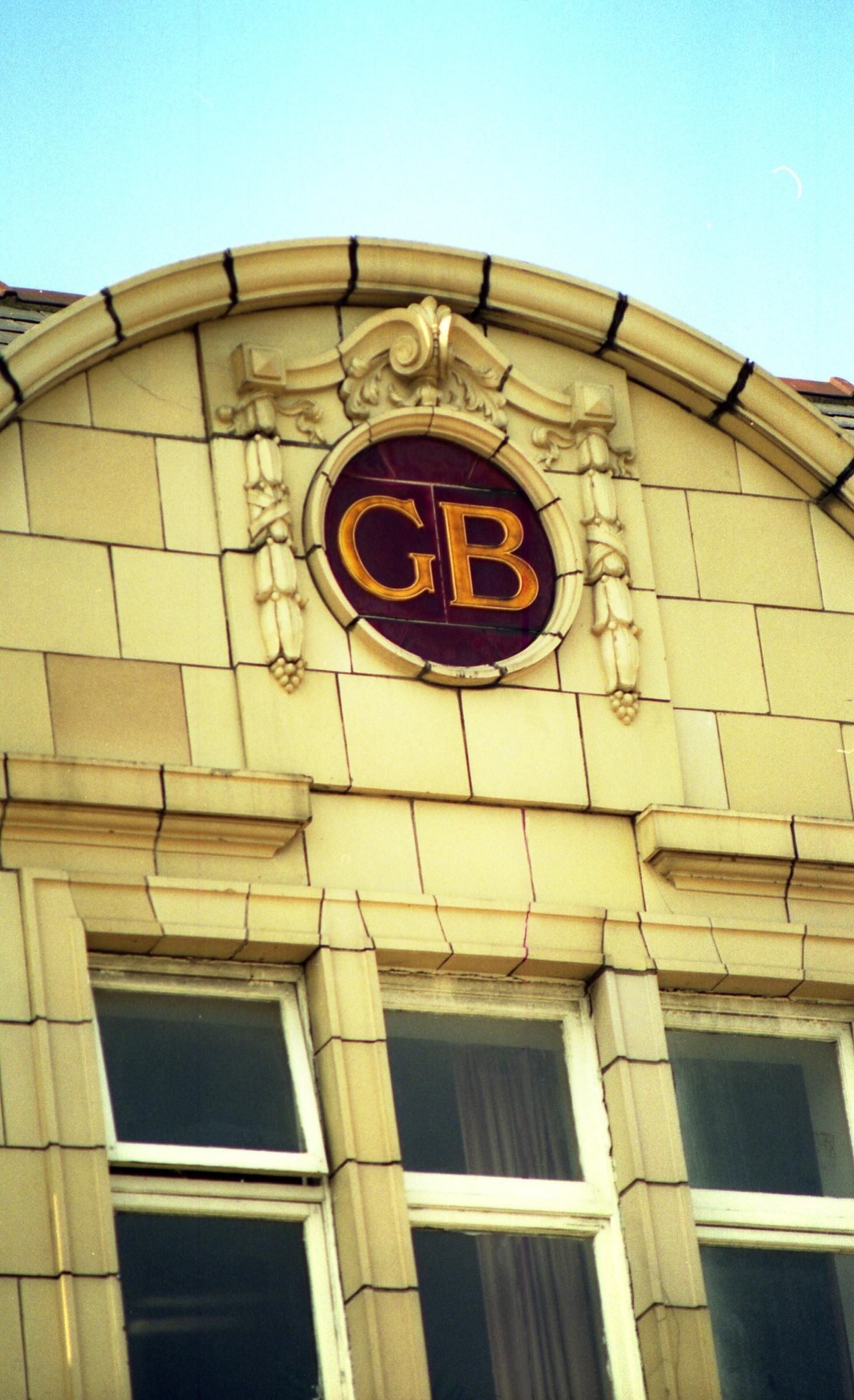 Gorton - Gorton Arms initials detail 1991. (Pub, Sign). Published on 30-12-2024