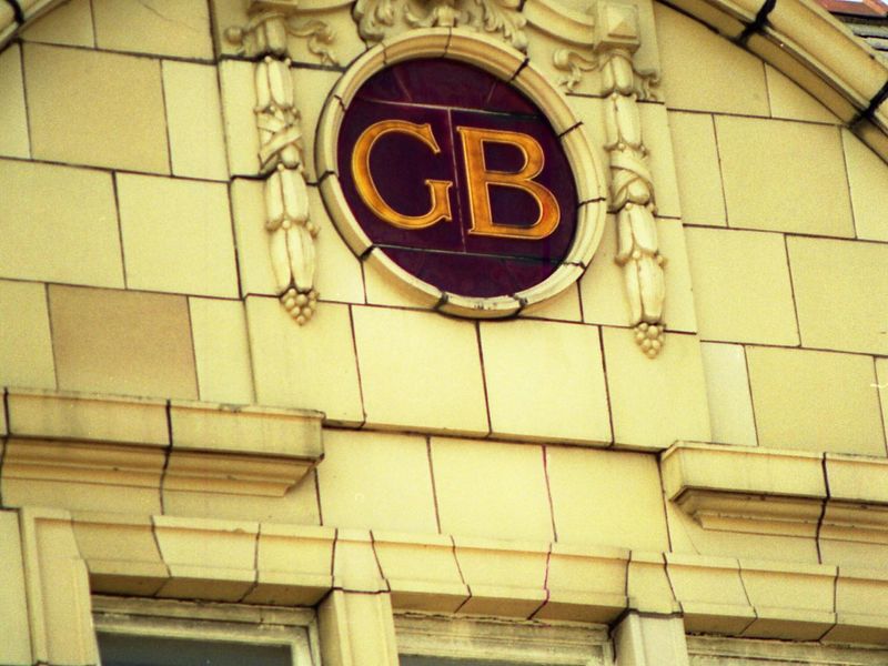 Gorton - Gorton Arms initials detail 1991. (Pub, Sign). Published on 30-12-2024 