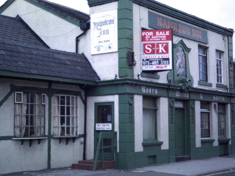 Openshaw - Napoleon Inn 1991. (Pub, External, Key). Published on 01-01-2025 