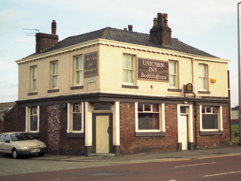 Gorton - Unicorn Inn 1987. (Pub, External, Key). Published on 30-12-2024 