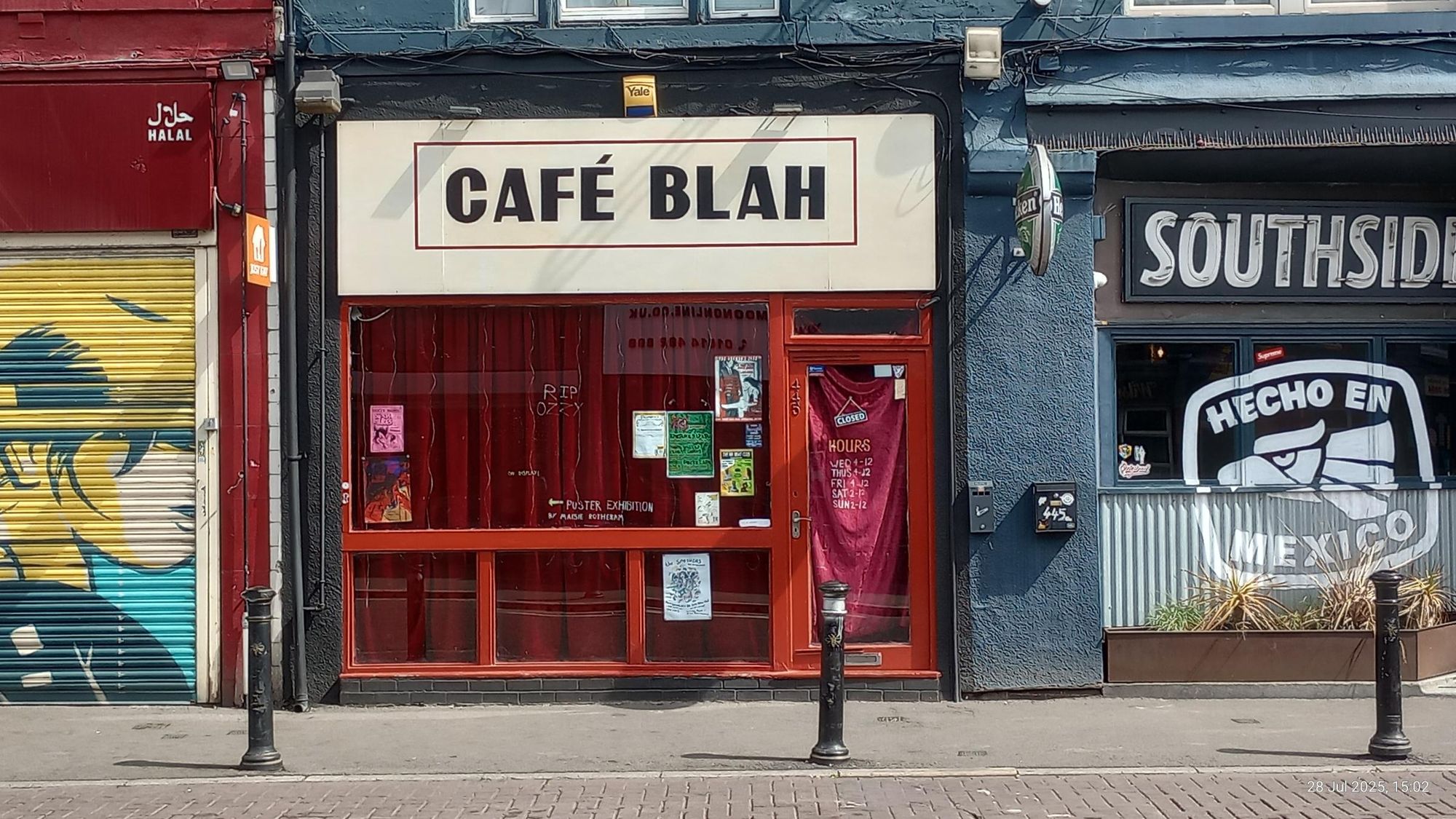 Withington - Cafe Blah 20250728. (Pub, External, Key). Published on 29-07-2025