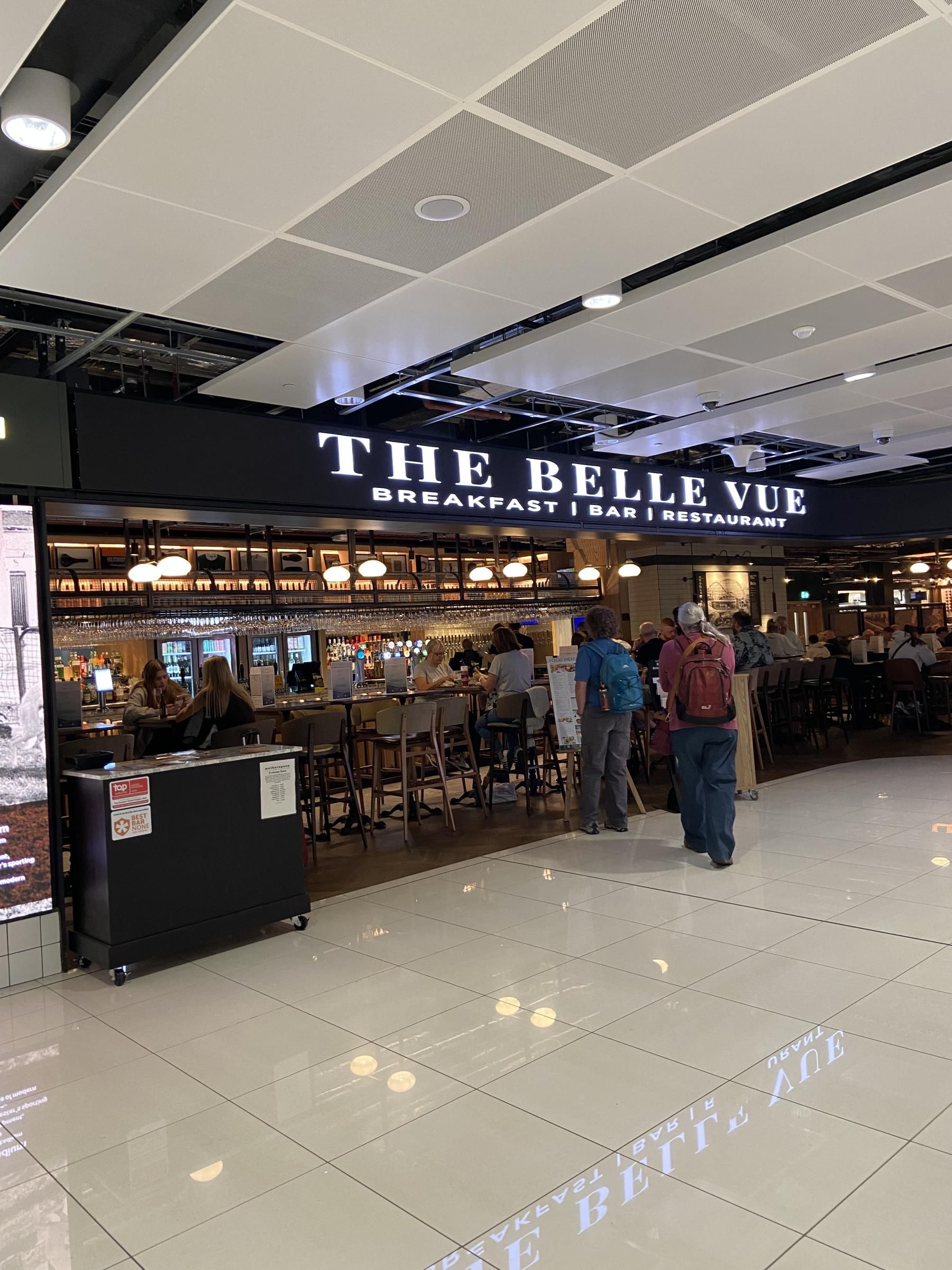 Manchester Airport - Belle Vue 20261005. (Pub, External, Key). Published on 06-10-2026