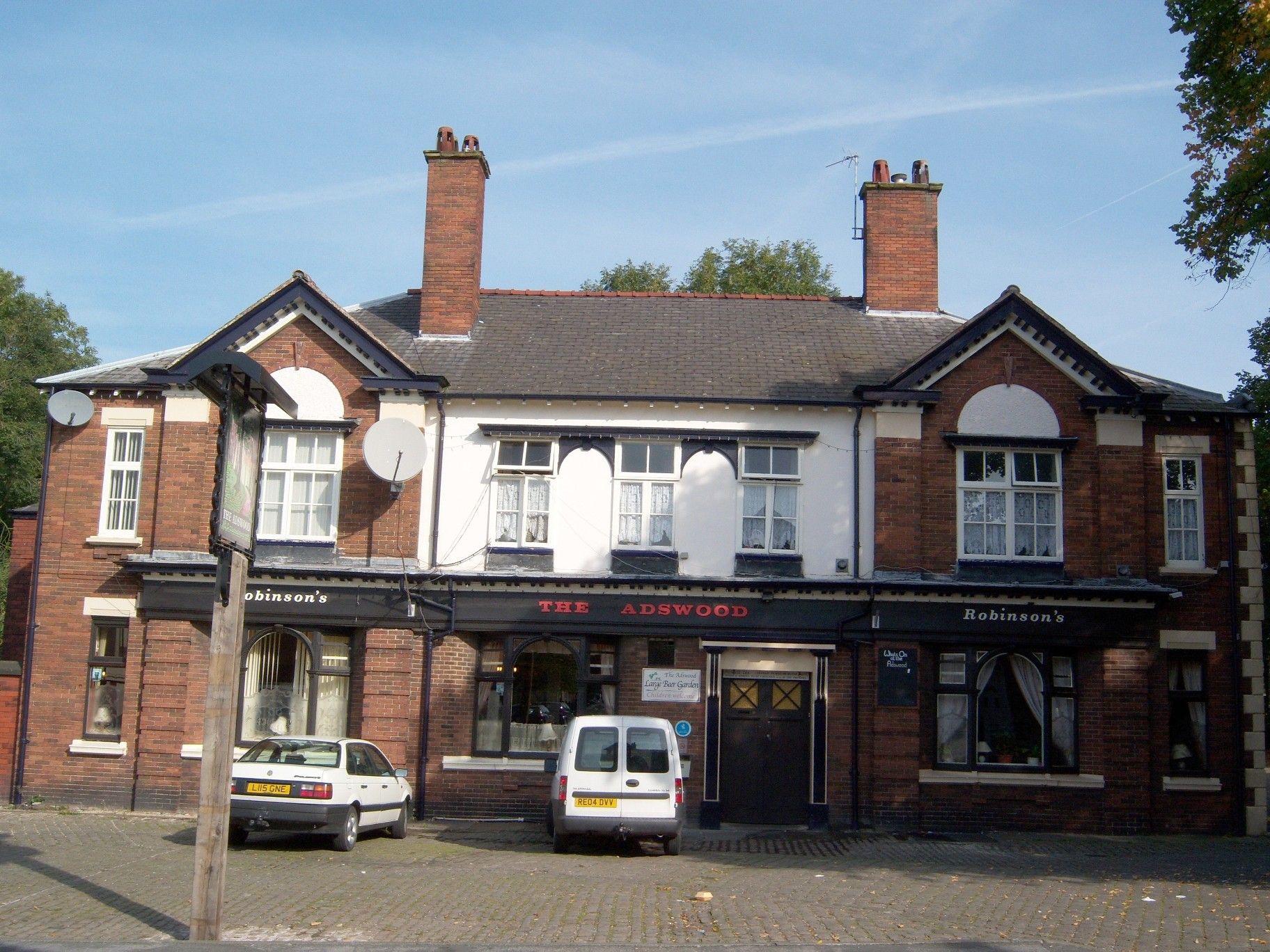 Adswood Hotel - Cale Green 2011. (Pub, External, Key). Published on 20-09-2008