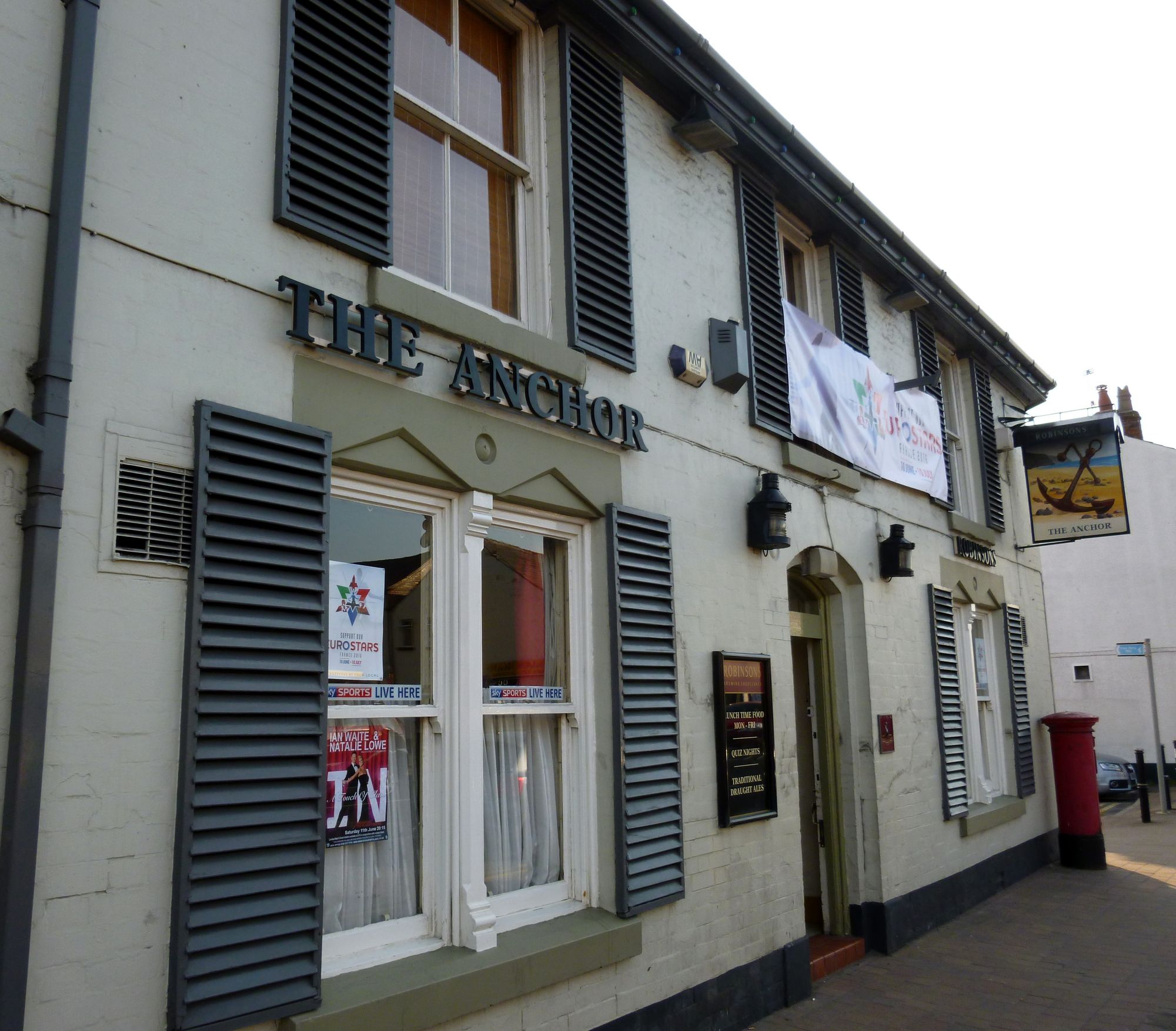 Anchor Inn 2016 - Hazel Grove. (Pub, External, Key). Published on 06-06-2016