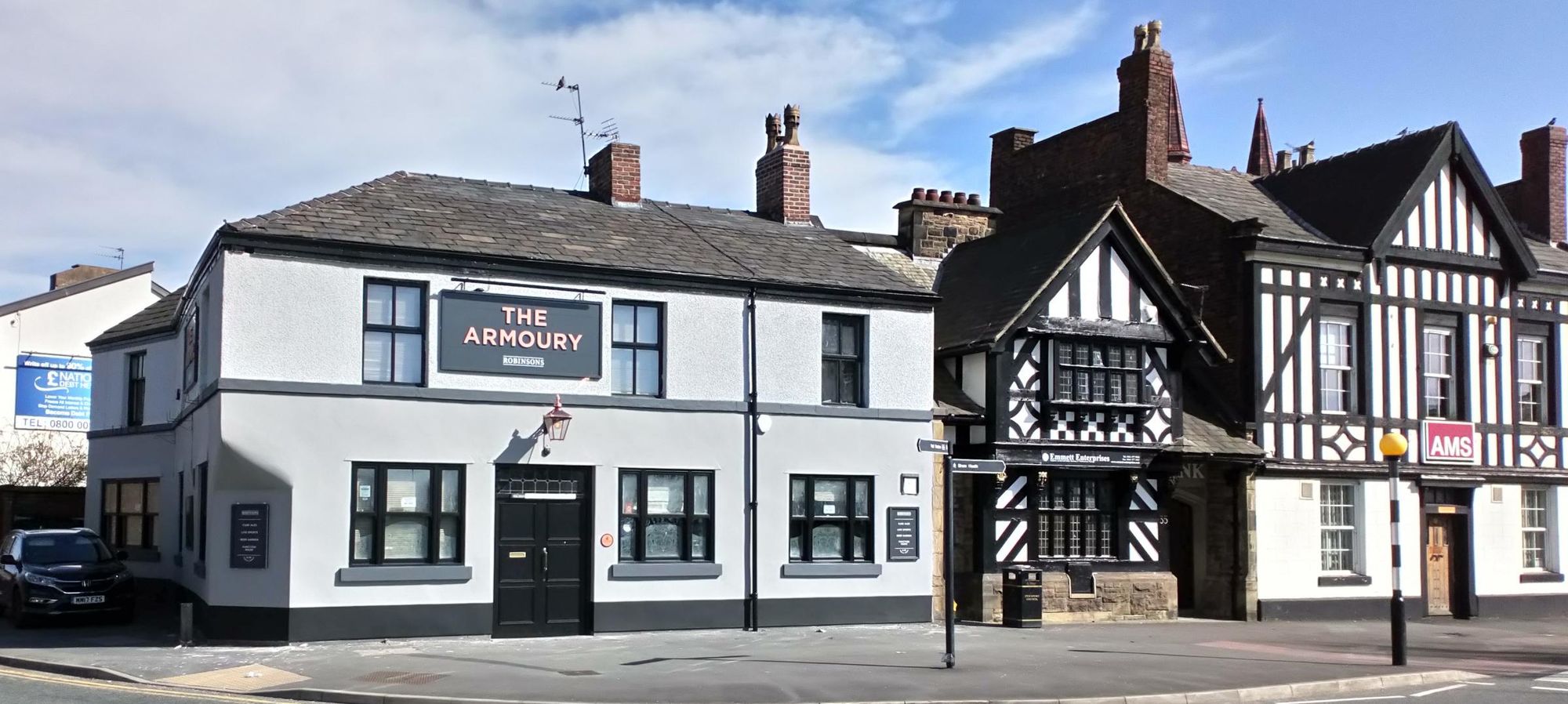 Edgeley - Armoury 2020 beside former Swan. (Pub, External). Published on 15-04-2020