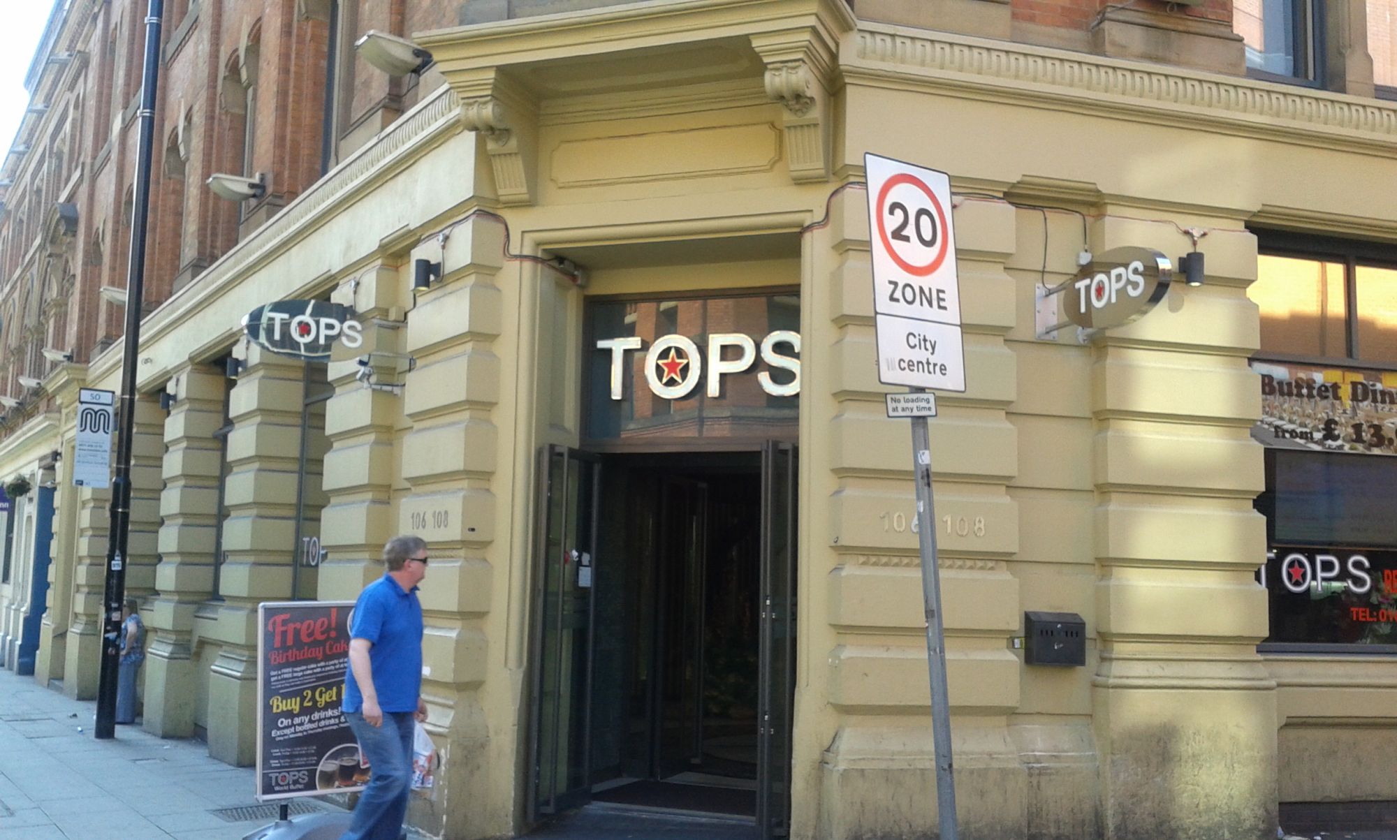 Billie Rox - Manchester. (Pub, External, Key). Published on 07-06-2013