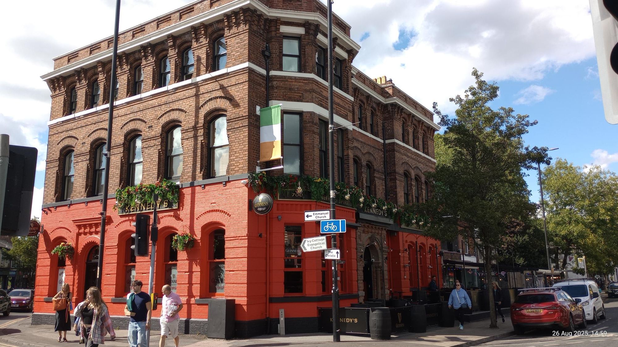 Didsbury - Kennedy's 2025-08-26. (Pub, External, Key). Published on 27-08-2025