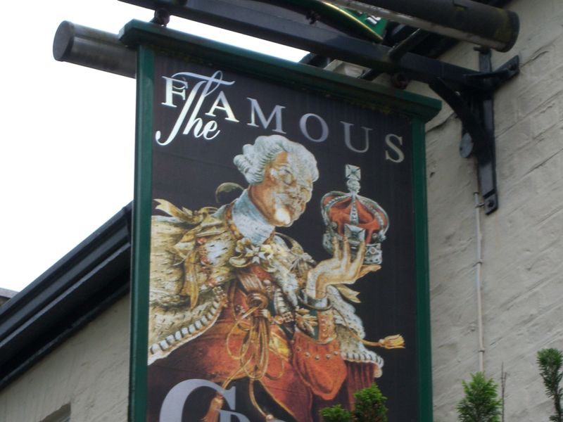 Crown sign - Didsbury 2011. (Pub, Sign). Published on 20-06-2009