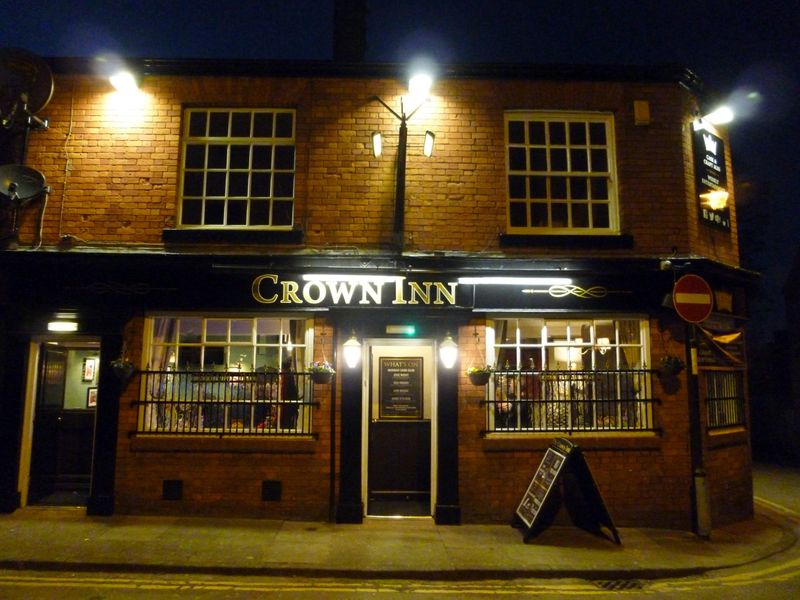 Crown Inn - Northenden 2016. (Pub, External). Published on 16-03-2016 