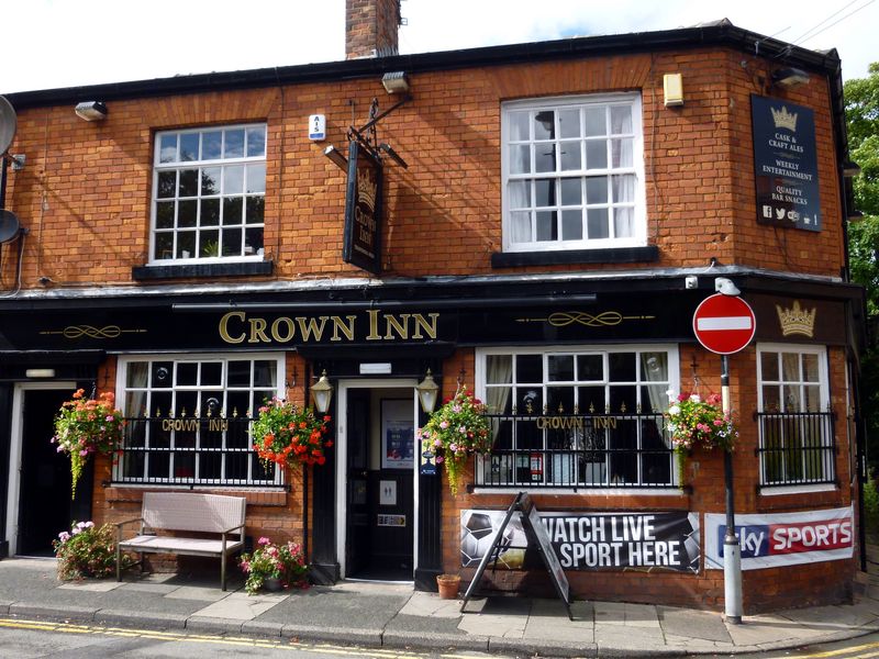 Crown Inn - Northenden 2017. (Pub, External, Key). Published on 01-08-2017 