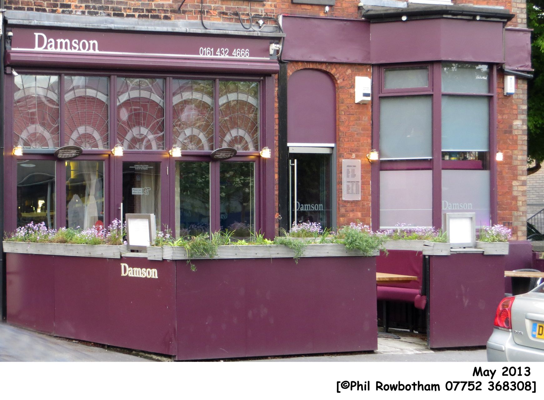 Damson - Heaton Moor. (Pub, External, Key). Published on 31-05-2013