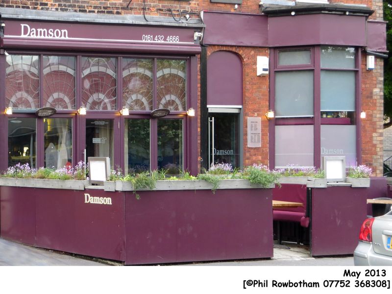 Damson - Heaton Moor. (Pub, External, Key). Published on 31-05-2013