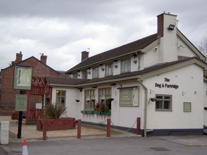 Dog & Partridge - Heaton Mersey. (Pub, External). Published on 23-02-2008