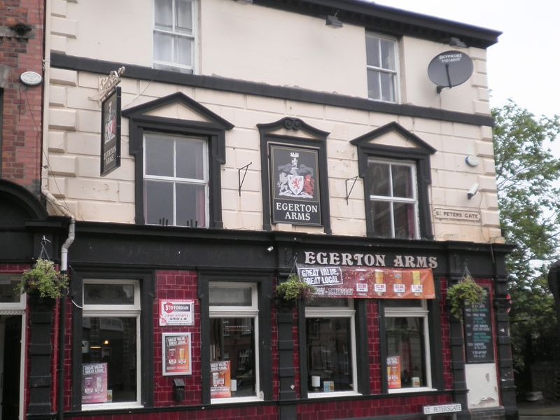 Egerton Arms - Stockport 2011. (Pub, External). Published on 20-08-2011