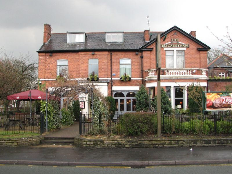 Elizabethan - Heaton Moor. (Pub, External, Key). Published on 26-03-2011