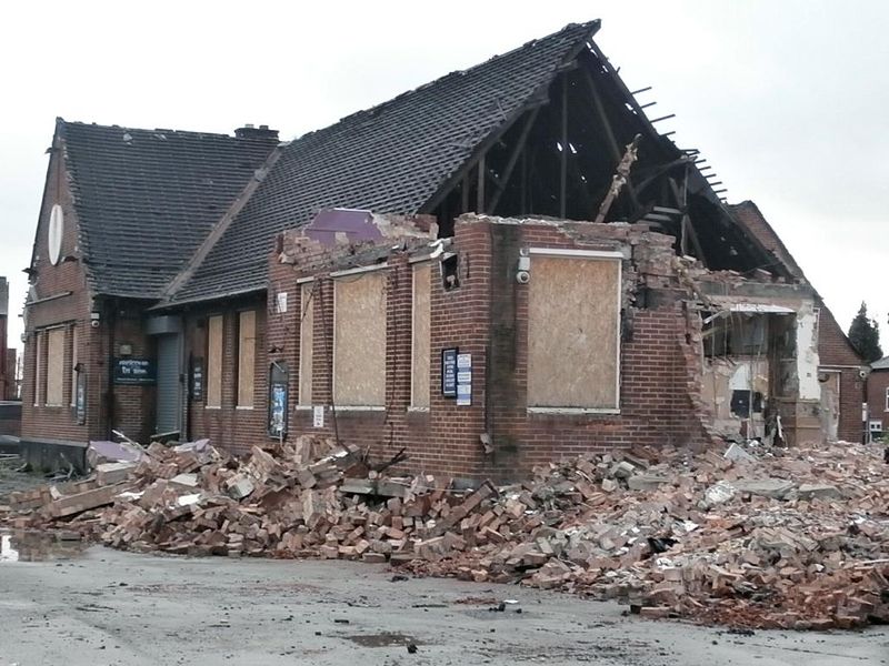 Reddish - Fir Tree - Demolition 2020-12-13. (Pub, External). Published on 22-12-2020