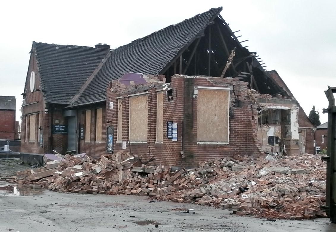 Reddish - Fir Tree - Demolition 2020-12-13. (Pub, External). Published on 22-12-2020
