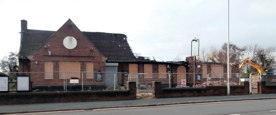 Reddish - Fir Tree - Demolition 2020-12-13. (Pub, External). Published on 22-12-2020