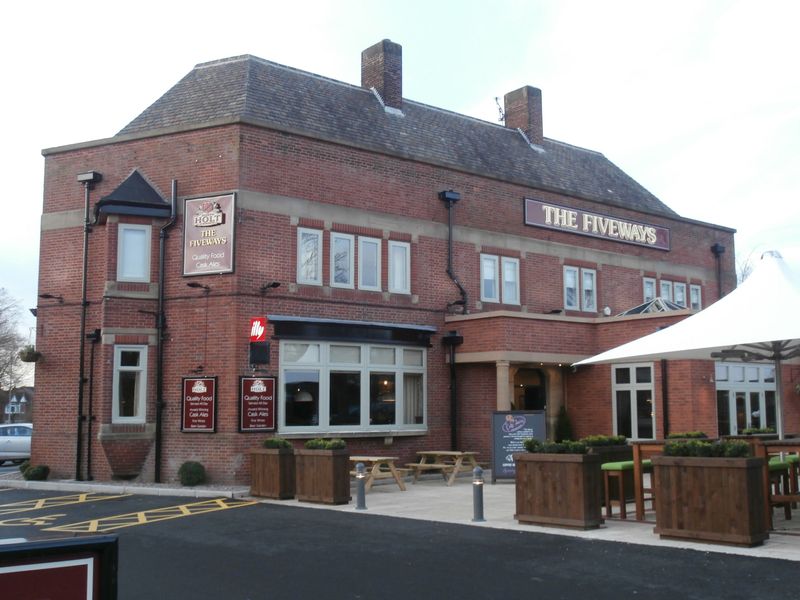 Fiveways - Hazel Grove. (Pub, External, Key). Published on 17-12-2013