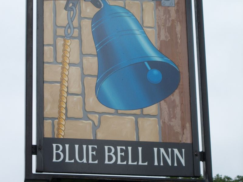 Blue Bell sign - Levenshulme. (Pub, Sign). Published on 13-07-2009