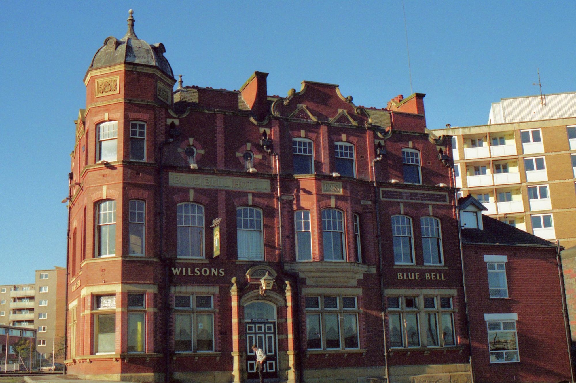 Edgeley - Blue Bell 1990. (Pub, External). Published on 08-01-2025