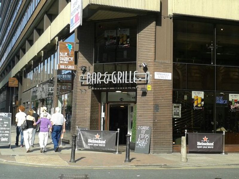 Blue Parrot - Manchester. (Pub, External, Key). Published on 07-06-2013