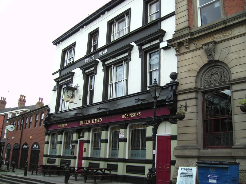 Bulls Head - Stockport. (Pub, External, Key). Published on 22-07-2007