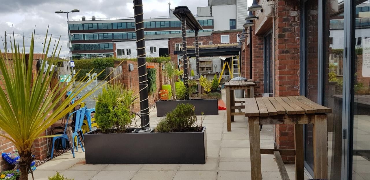 Cheadle Hulme - P5 exterior 2021-04. (Pub, External, Garden). Published on 27-04-2021