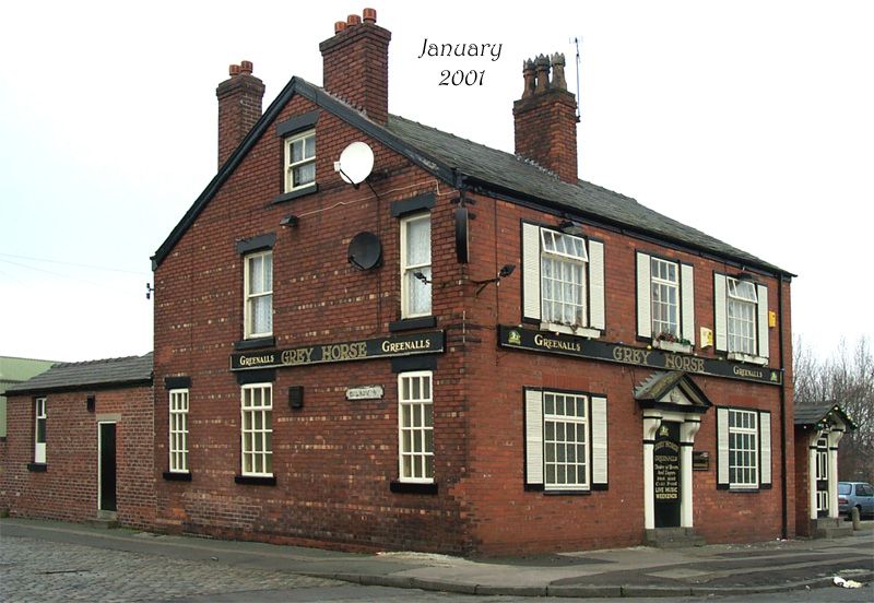 Grey Horse - Heaton Norris. (Pub, External, Key). Published on 26-03-2011