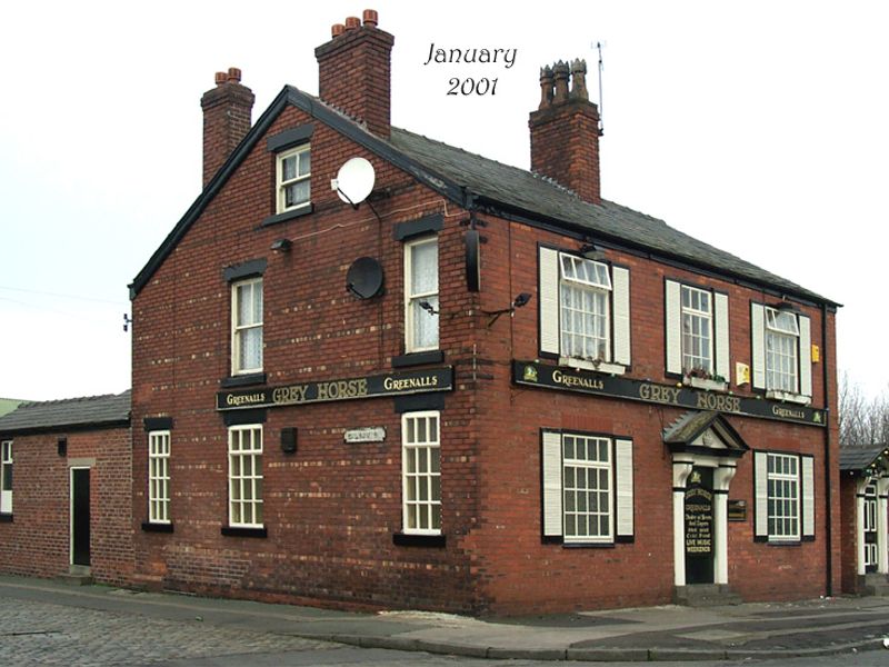 Grey Horse - Heaton Norris. (Pub, External, Key). Published on 26-03-2011