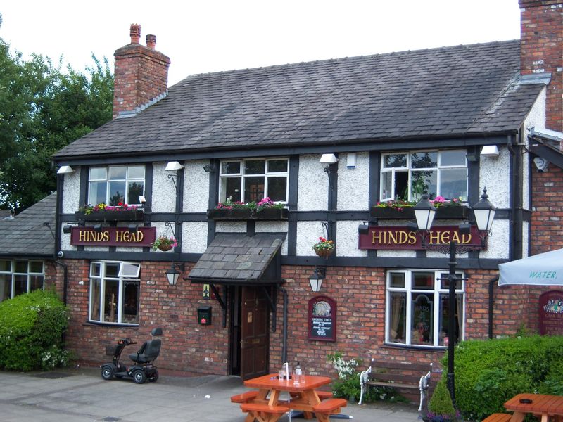 Hind's Head - Heaton Chapel. (Pub, External, Key). Published on 20-06-2010