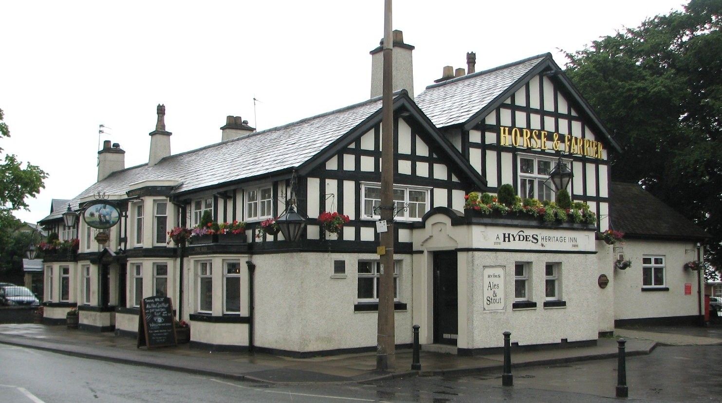 Horse & Farrier - Gatley. (Pub, External, Key). Published on 31-03-2010
