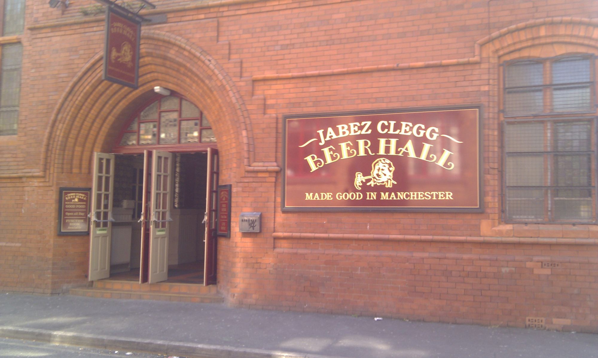 Jabez Clegg - Chorlton-on-Medlock. (Pub, External, Key). Published on 24-07-2011