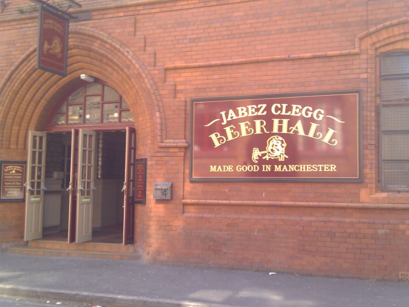 Jabez Clegg - Chorlton-on-Medlock. (Pub, External, Key). Published on 24-07-2011 