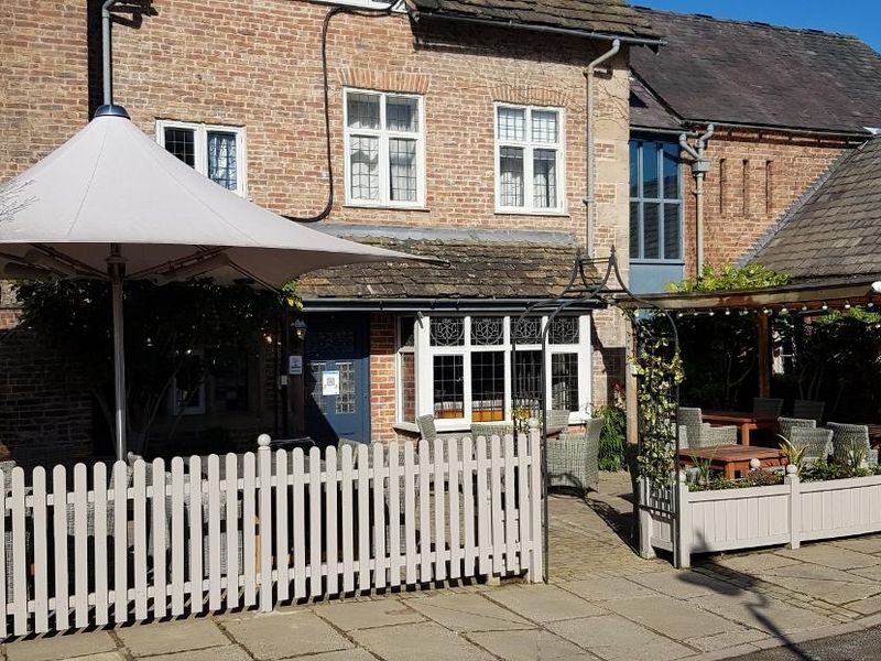 Cheadle Hulme - John Millington outside 2021-04. (Pub, External, Garden). Published on 27-04-2021