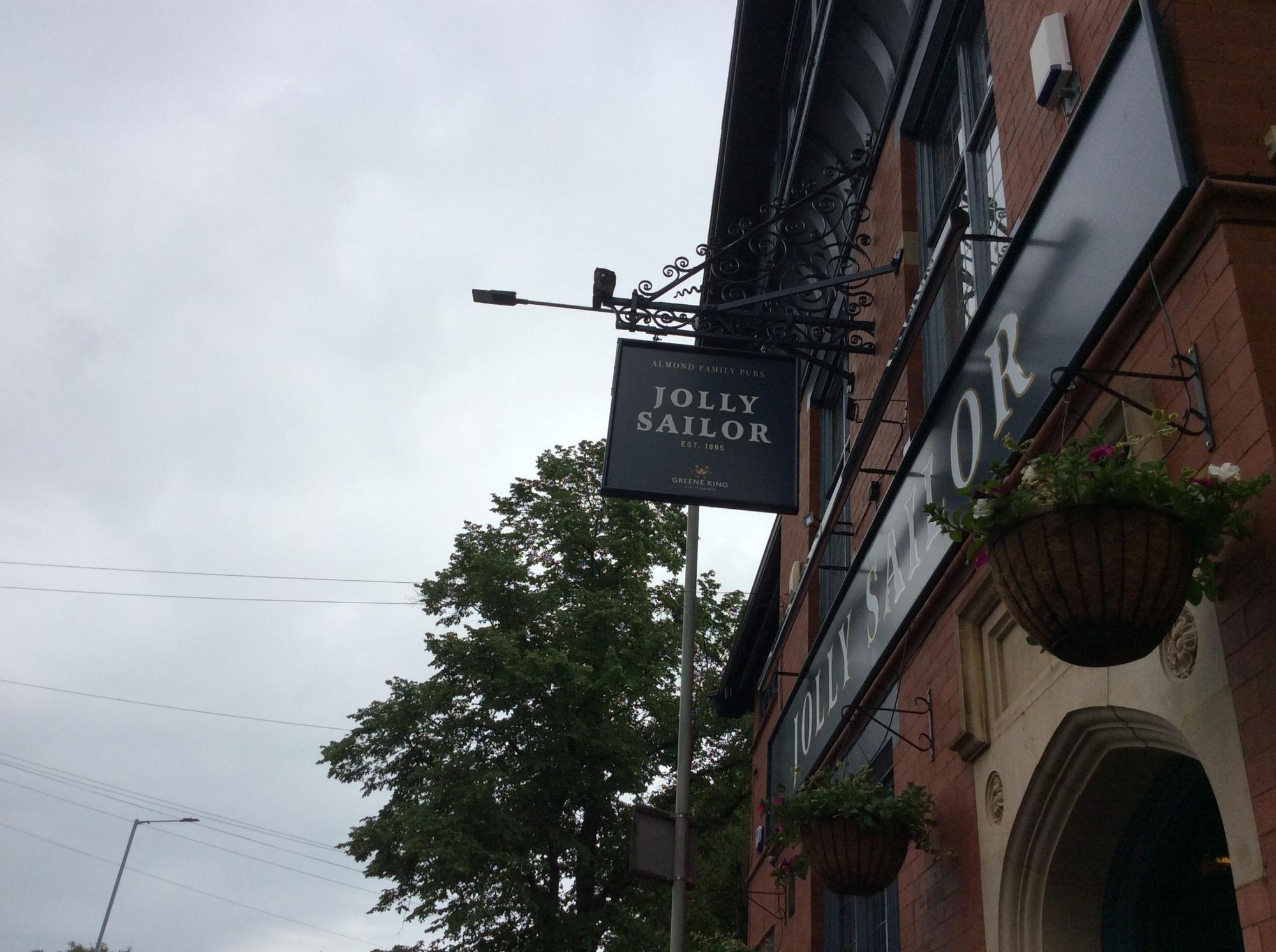 Davenport - Jolly Sailor sign 2019. (Pub, External, Sign). Published on 10-07-2019