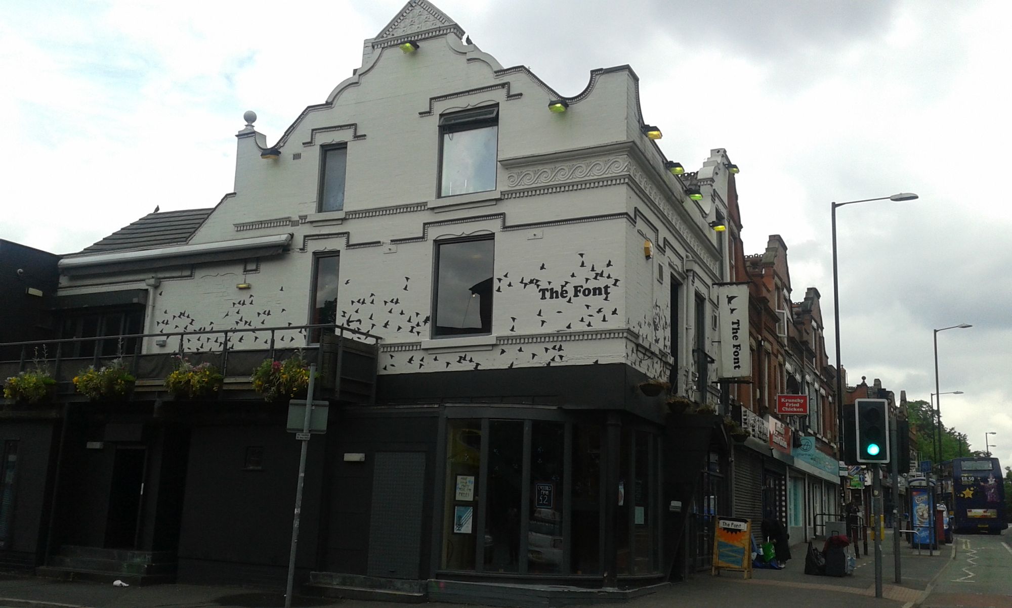 Font - Fallowfield. (Pub, External). Published on 16-06-2013